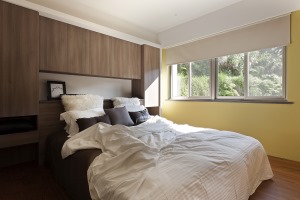 雅宾利花园100平三居室现代风格效果图卧室
