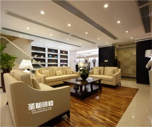 杭州圣都装饰   白马公寓 港台风格 300方