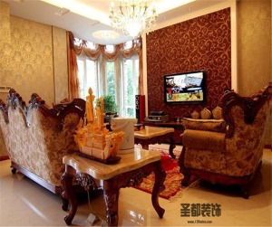 杭州圣都装饰 白马尊邸     欧式风格 300方