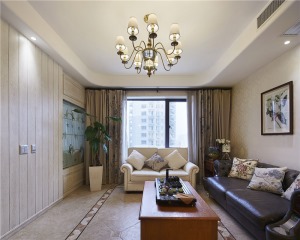 圣都装饰 紫兰公寓  美式风格 120方