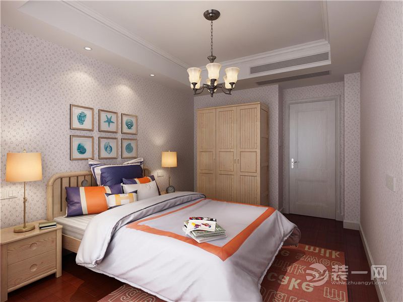 郑州西湖怡家160平四居室中式风格装修儿童房