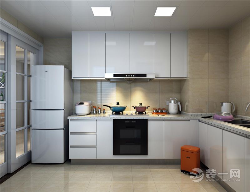 郑州中海锦苑168平四居室现代风格装修厨房