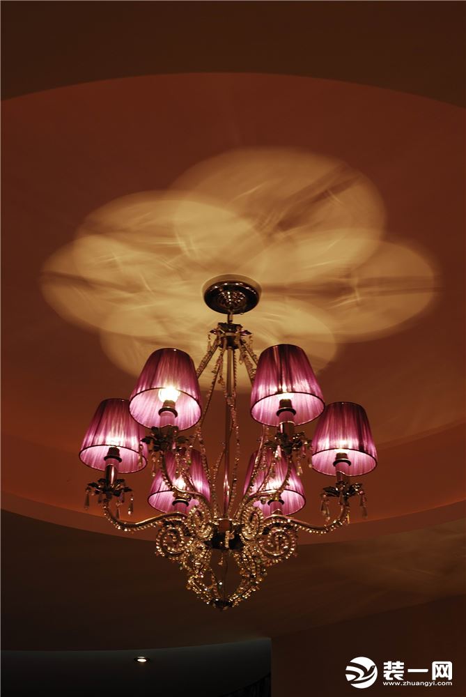 【合建装饰】首开龙湖天琅436平米中式风格案例15810941599--吊灯