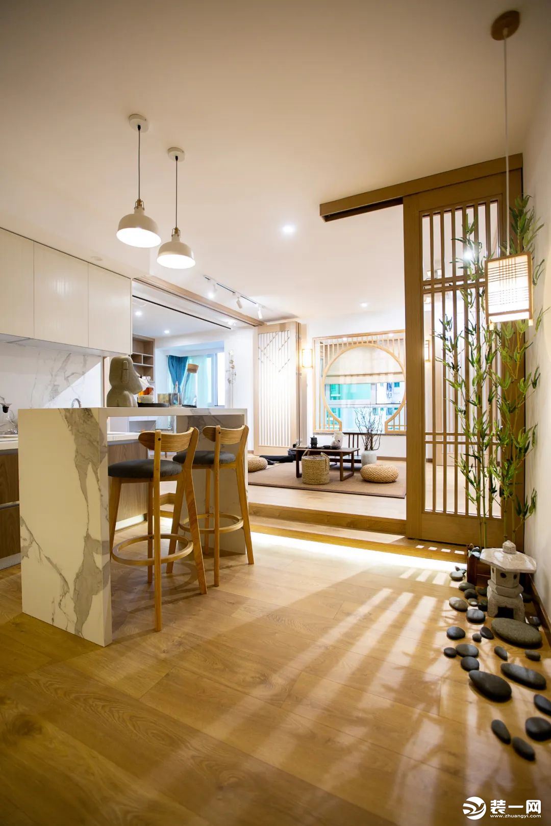 创邸设计&海尔智家75㎡简约日式，灵活布局空间