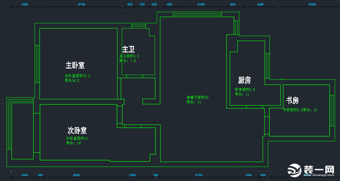 中海寰宇天下   108㎡   现代简约风格