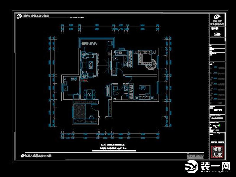 海爾世紀公館   125㎡   簡約美式風(fēng)格