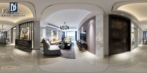 香港大烨别墅设计|阮家桥公寓150方——低奢美式
