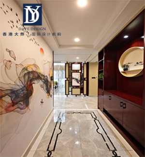 香港大烨别墅设计 | 钱王文化广场280方——优雅中式