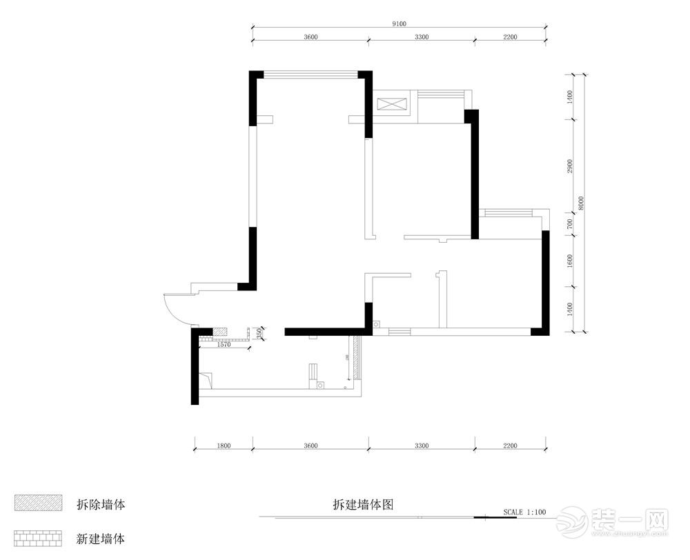 北岸江山墙体改造图