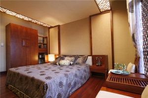 美的家鸿馆整装--棕榈泉-东南亚-卧室