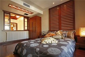 美的家鸿馆整装--棕榈泉-东南亚-卧室