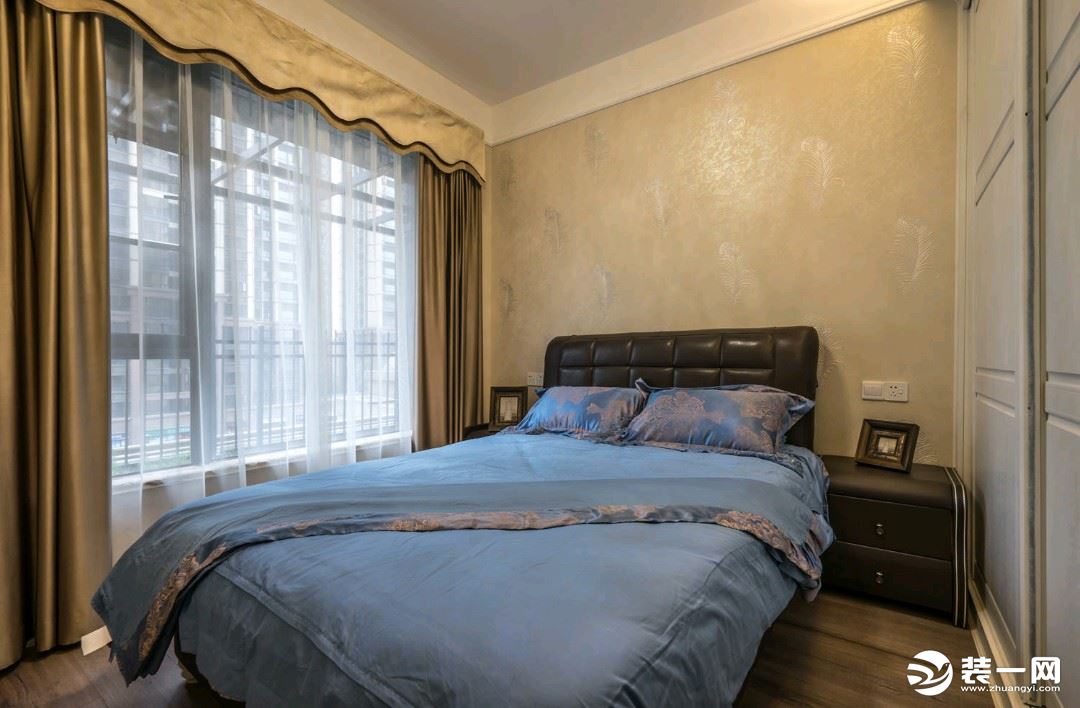 卧室  【丰立装饰】140平米现代风格实景案例造价16.8万