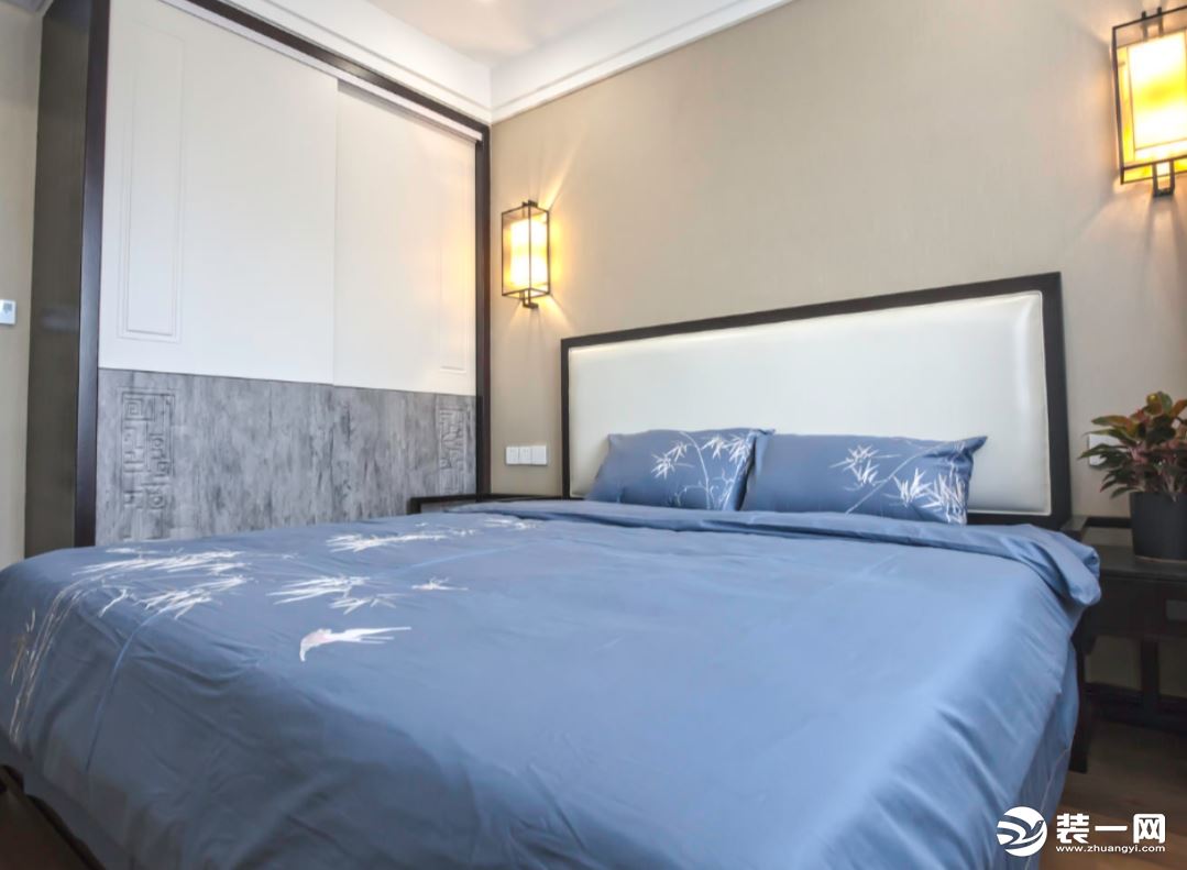 【丰立装饰】120平米现代中式禅意与现代感并存  卧室