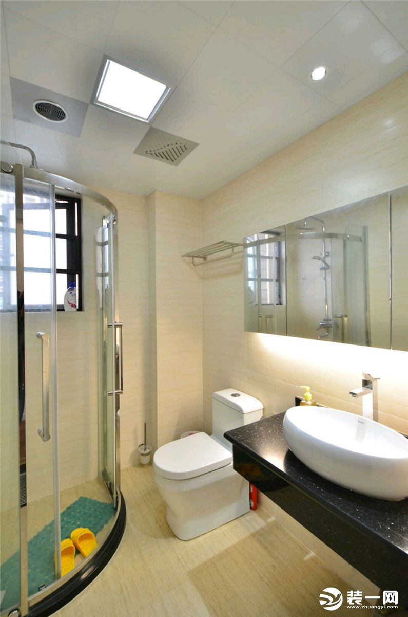 丰立装饰115平现代风格三居室--卫浴