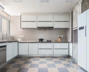 厨房  【丰立装饰】103平个性北欧混搭风格案例造价14万