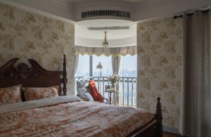 【丰立装饰】160平米美式轻奢风格案例赏析--卧室