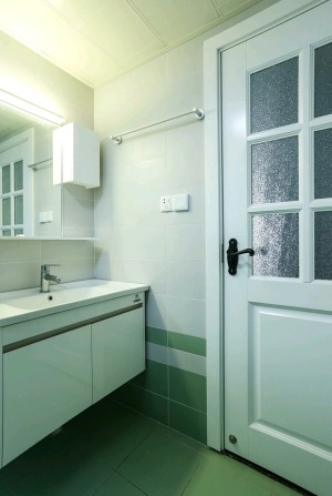 【丰立装饰】102平现代风格完工图赏析--浴室柜