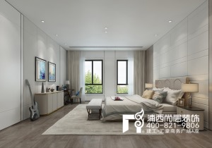 中海紫御豪庭 | 580㎡现代轻奢别墅设计案例效果图