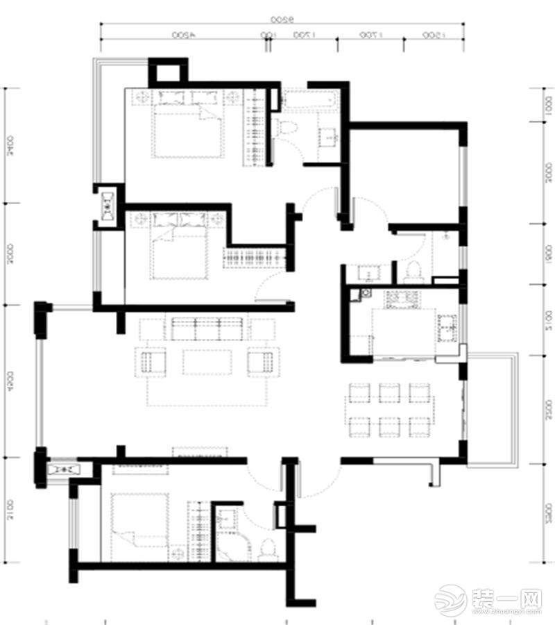 本案是年轻夫妇，刚结完婚作为长久居住考虑，色系要求暖为主，保留家的温馨，加入一些辅助的智能家居，本着