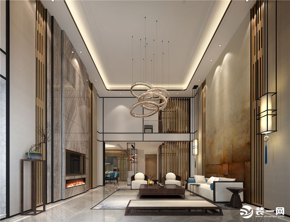 【安亭瑞士华庭】400㎡新中式风格—上海星杰国际设计黄卫作品
