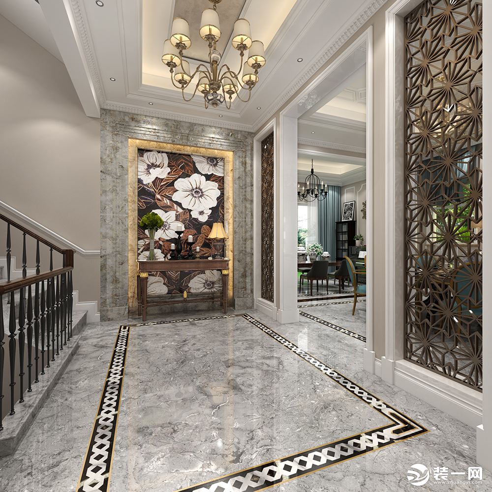 英庭名墅560㎡欧式法式混搭风格—上海星杰国际设计徐景辉作品