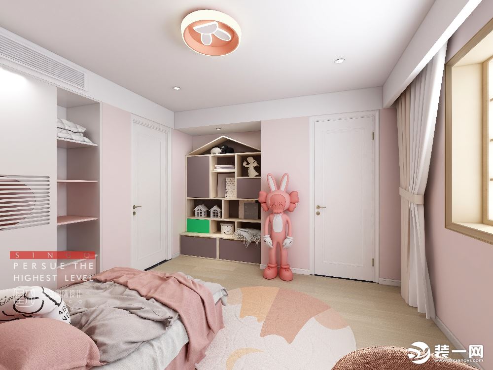 卧室重新布局，改为2间，让父母增加活动空间，培养生活趣味。