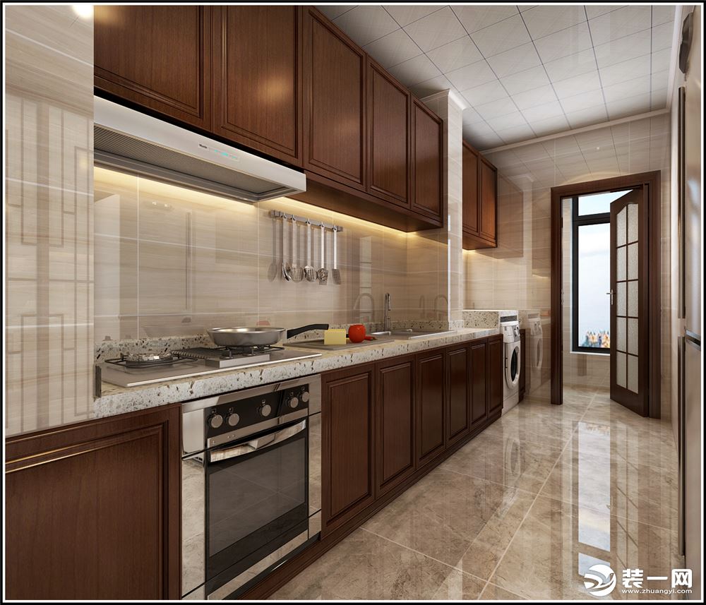 115平米新中式风格之厨房