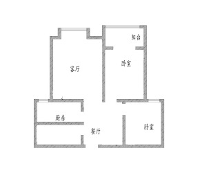 南昌西部枫景156平米三居室新中式风格户型图