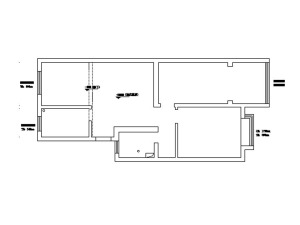 南昌白鹭花园两居室88平米简约风格户型图