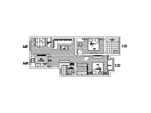 南昌白鹭花园两居室88平米简约风格平米布局图
