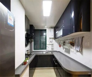 绿地新都会—86平 两居室 造价10万—现代简约厨房