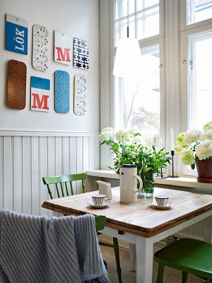 南苑西路二居室北欧风格装修效果图餐桌
