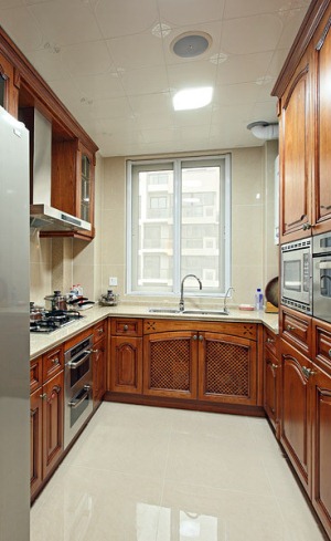温州南塘一组团186平米四居室欧式风格厨房