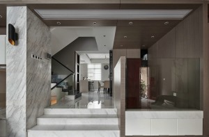 国宾一号四居室现代风格装修效果图/楼梯