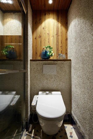 滨江九里四居室地中海风格装修效果图浴室