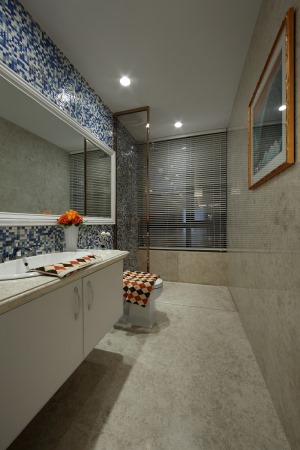 紫金华府四居室欧式风格装修效果图浴室