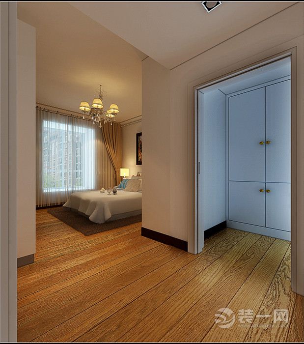 贵阳金元国际142平米三居室现代风格客卧