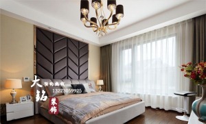 郑州逸品香山复式128平现代风格楼设计装修卧室