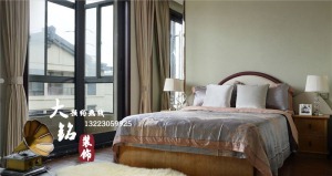 郑州逸品香山复式128平现代风格楼设计装修卧室