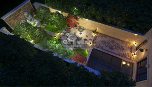 乾美装饰  公园1903500㎡别墅   法式风格  花园
