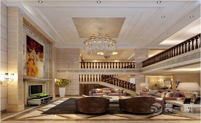 大厅，豪华舒适为由，打造称心如意的设计。