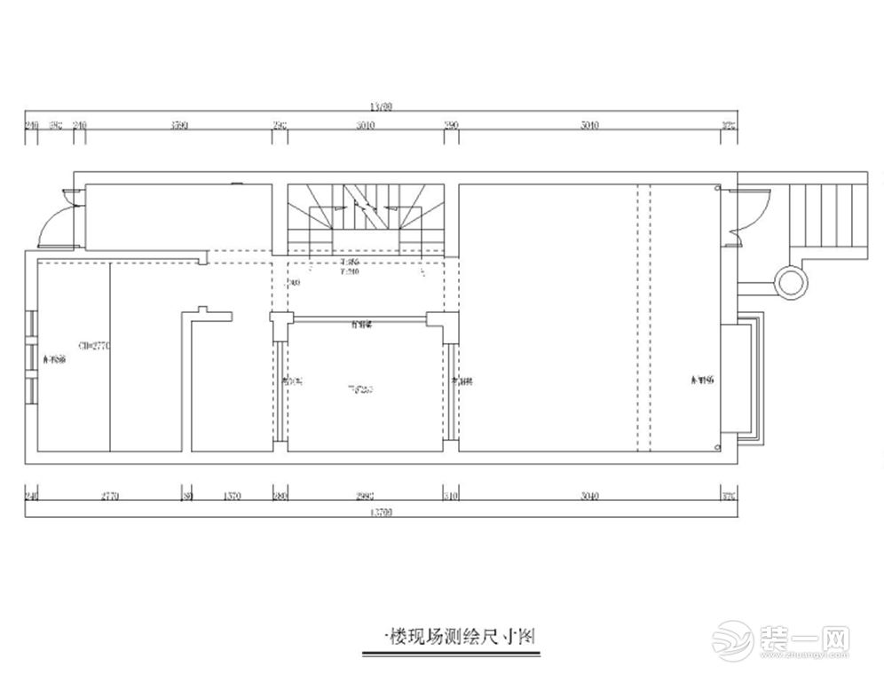 天赐良缘大户型美式复古一楼平面图