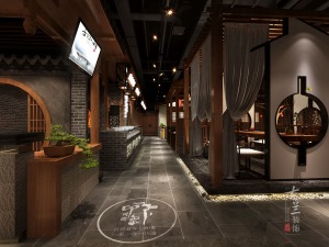 【伊寧印象川渝中餐廳】—成都中餐廳設計丨成都中餐廳設計公司