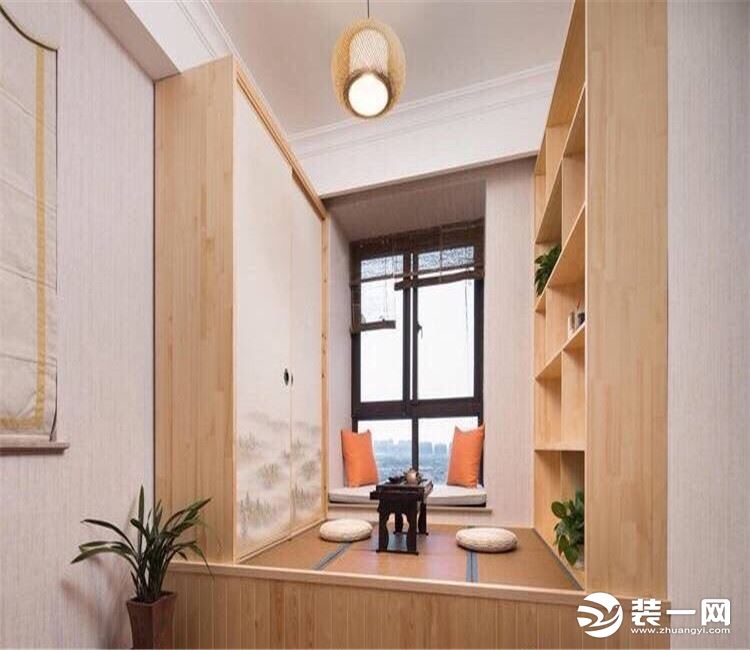 【众意装饰】绿地悦澜湾150平 + 新中式风格 + 四居室  书房效果图