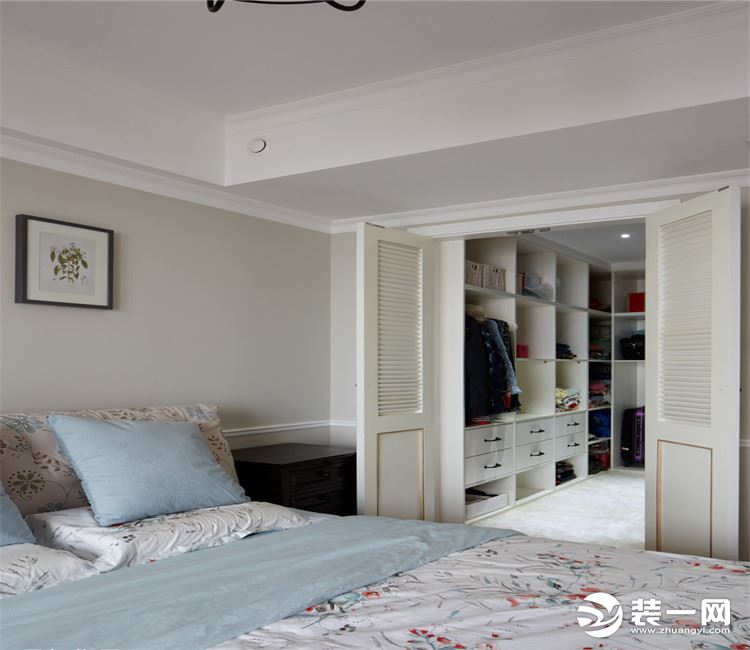 【众意装饰】正堂山外山124平 +现代简约风格+ 三居室  卧室效果图