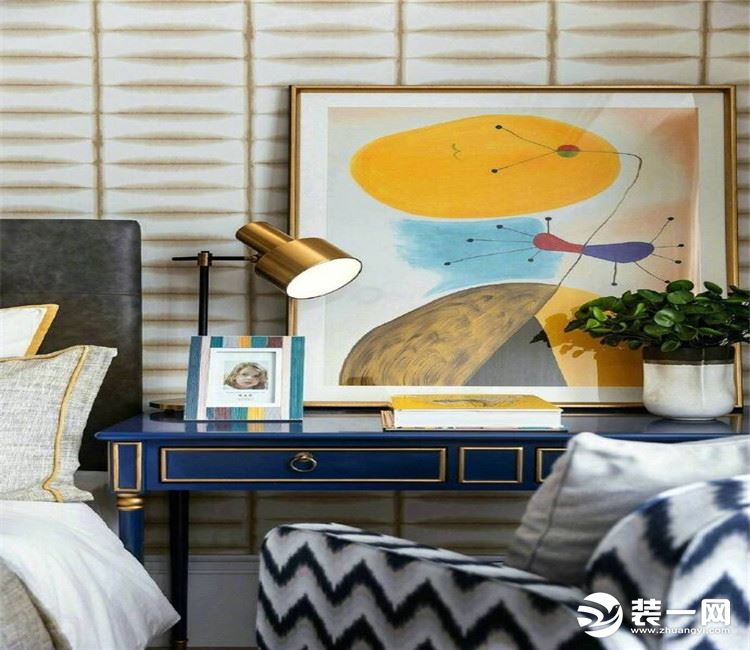 【众意装饰】绿地悦澜湾150平 +新古典风格+ 四居室  卧室效果图