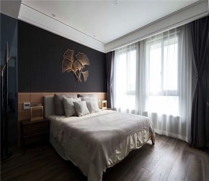 【众意装饰】喜瑞都134平 +现代轻奢风格+ 四居室  卧室效果图