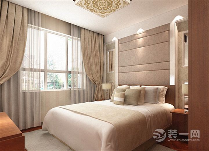 【拜斯达装饰】新长江香榭湾新中式风格三室两厅114平米