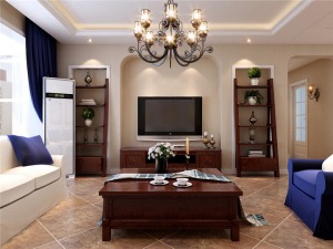 武漢漢陽人信匯美式風格風格138平米三居室