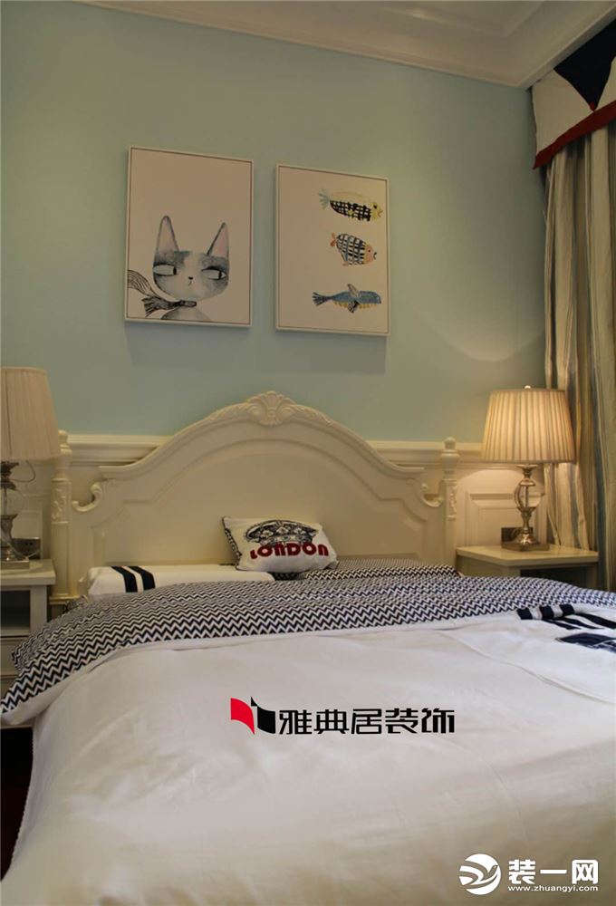中式三居室卧室